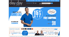 Desktop Screenshot of daybydayscrubs.com